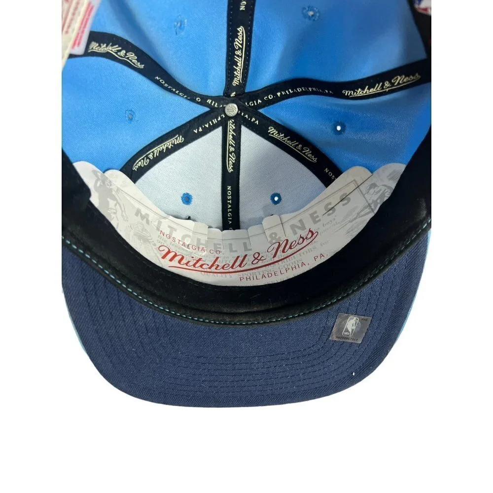 Mitchell and Ness Chicago Bulls Light Blue Cap